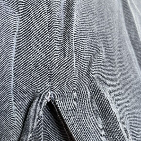 Bryn Walker Button Up Tunic Top Blue Womens Small Long Sleeve Lagenlook - Picture 14 of 14